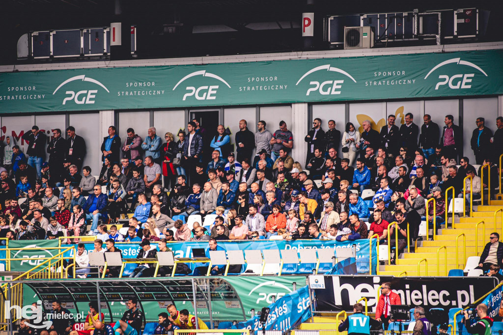 KIBICE na meczu FKS Stal - Widzew Łódź