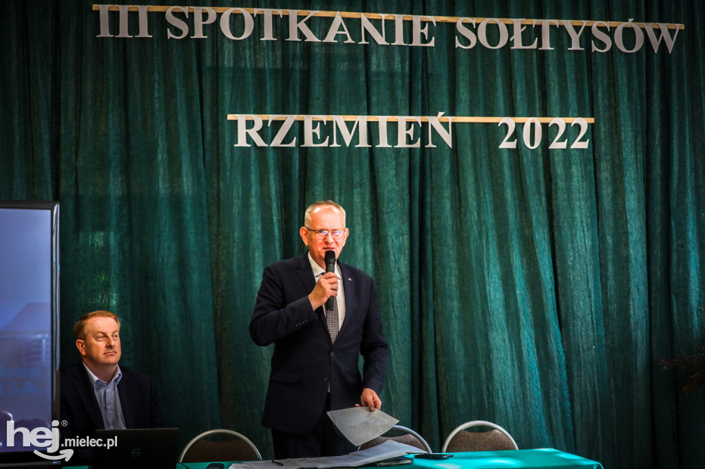 Spotkanie sołtysów w Rzemieniu