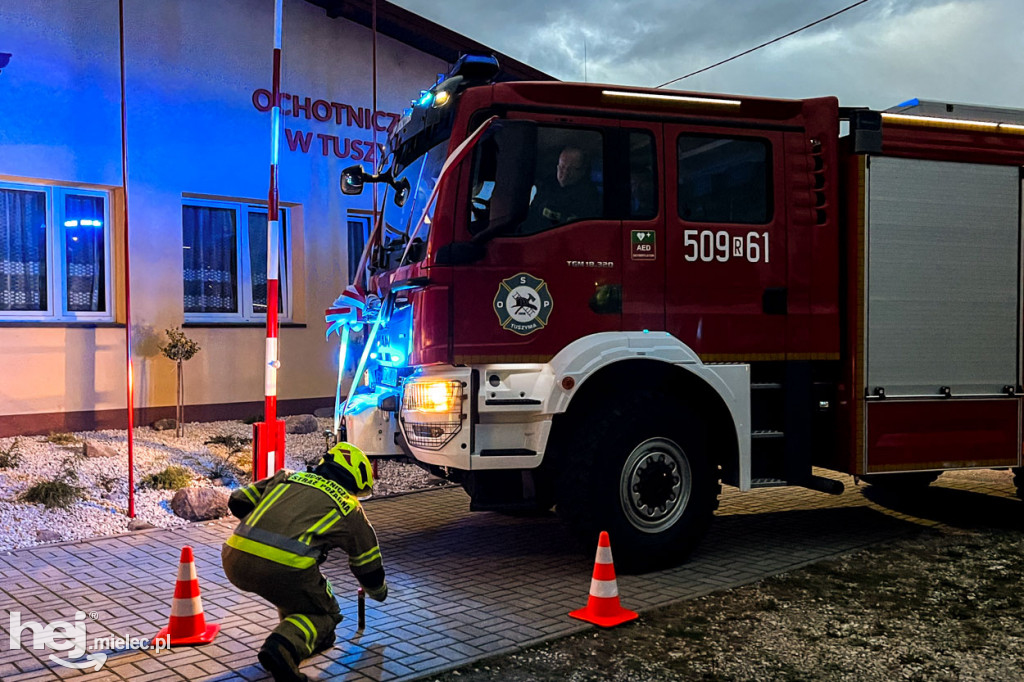 Nowy wóz strażacki OSP Tuszyma