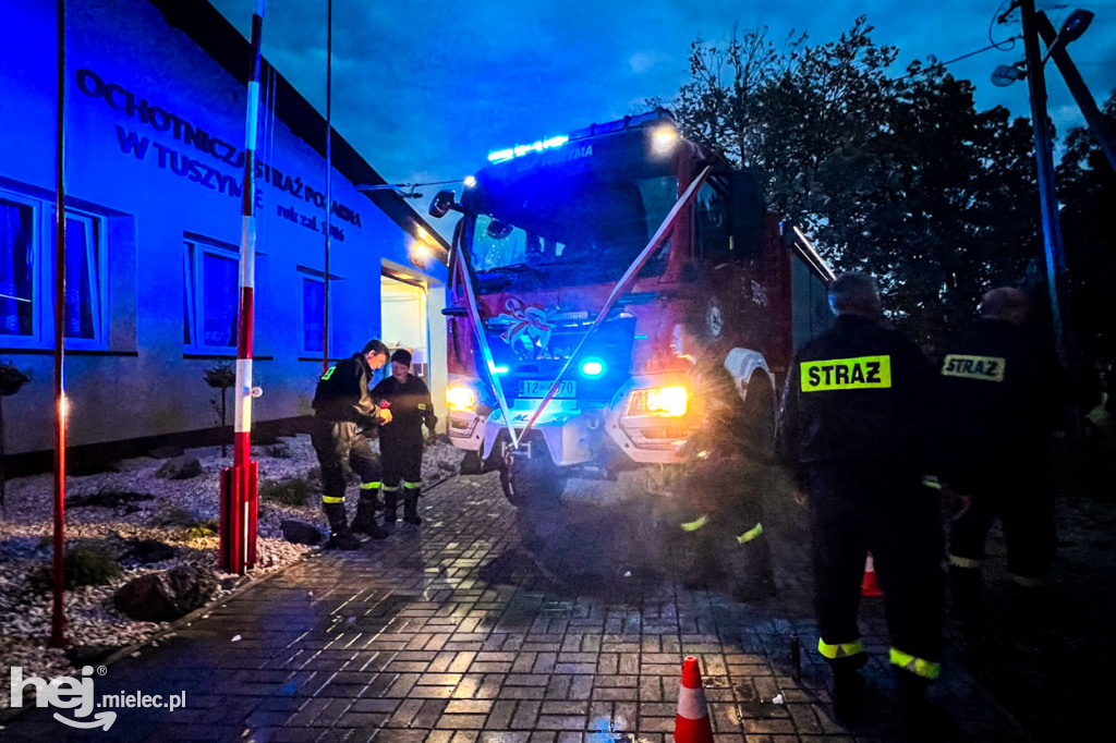 Nowy wóz strażacki OSP Tuszyma
