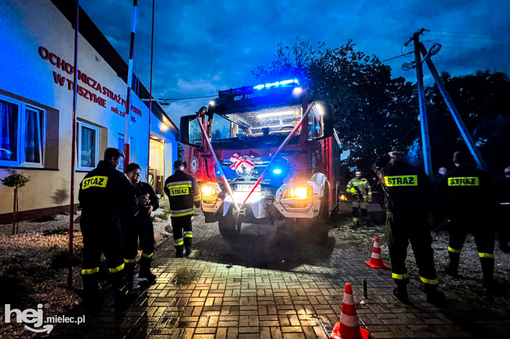 Nowy wóz strażacki OSP Tuszyma