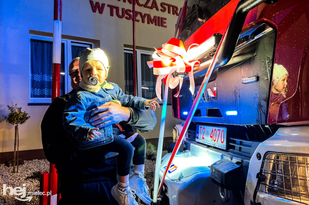 Nowy wóz strażacki OSP Tuszyma