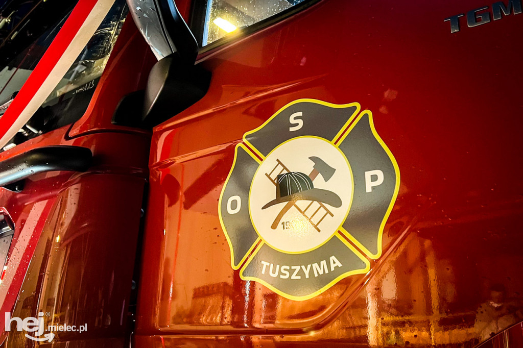 Nowy wóz strażacki OSP Tuszyma