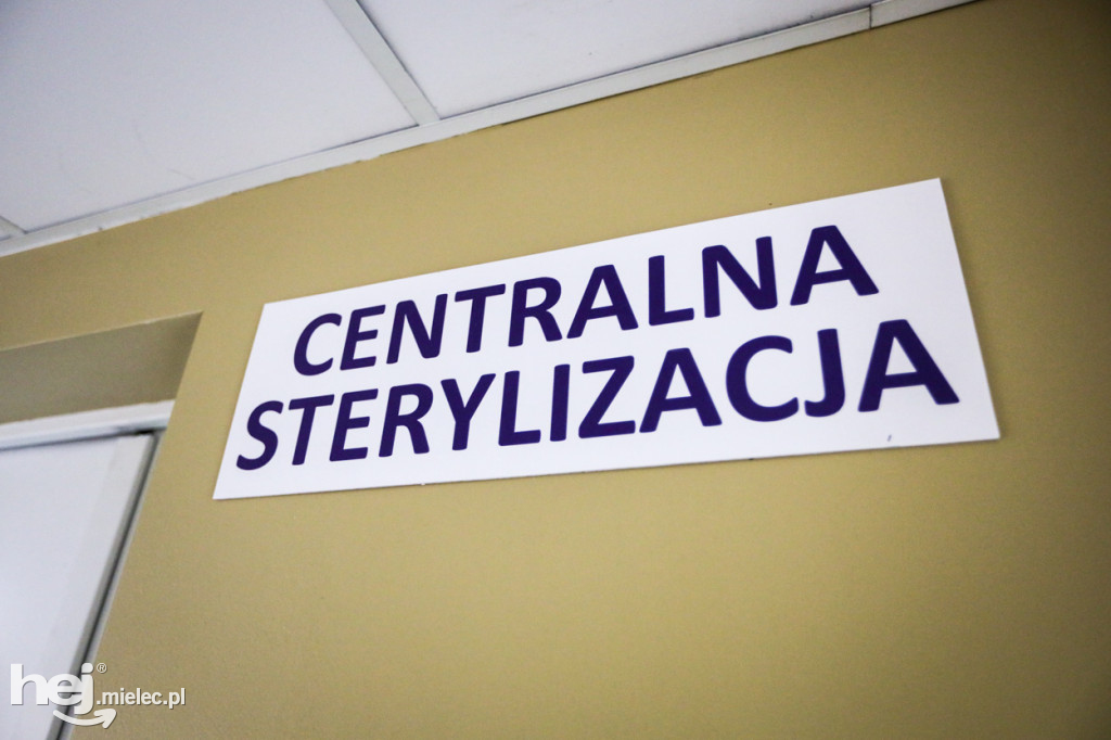 Nowy sprzęt w centralnej sterylizacji szpitala