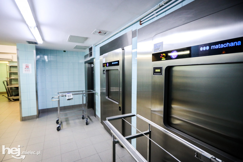 Nowy sprzęt w centralnej sterylizacji szpitala
