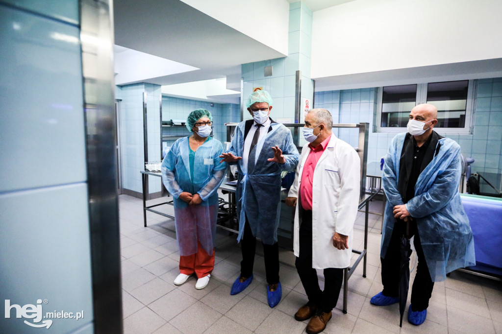 Nowy sprzęt w centralnej sterylizacji szpitala