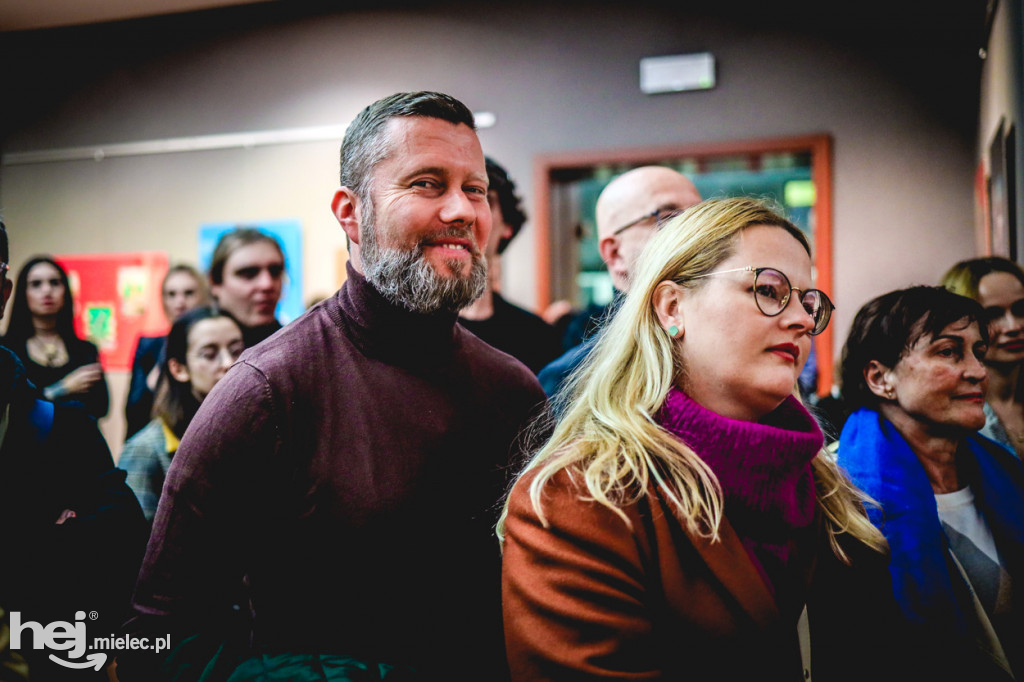 Wernisaż Buli - Grzegorza Cebuli w Galerii ESCEK