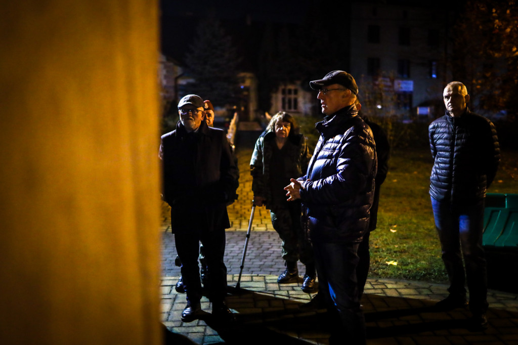 Spotkanie obywatelskie przy Pomniku Wolności