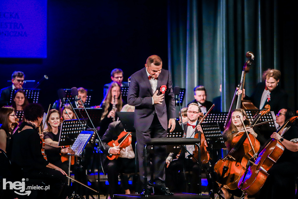 Niepodległościowy koncert Mieleckiej Orkiestry Symfonicznej