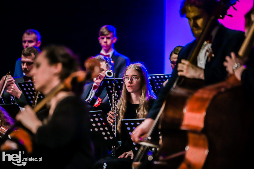 Niepodległościowy koncert Mieleckiej Orkiestry Symfonicznej