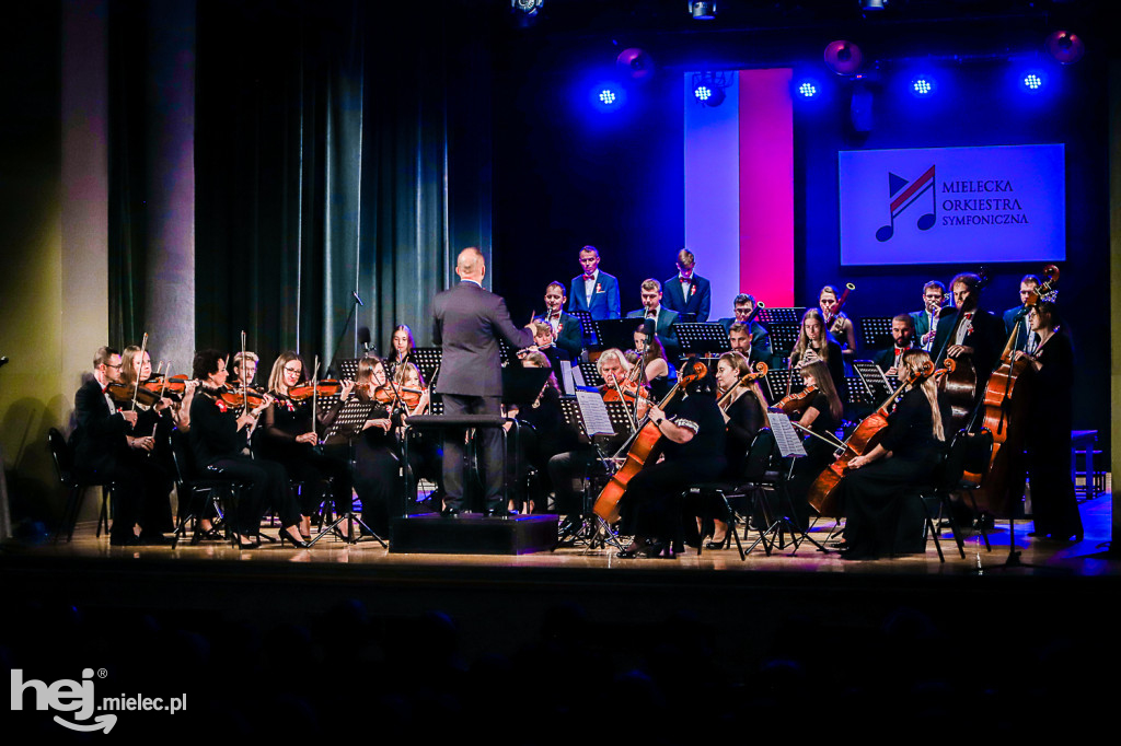 Niepodległościowy koncert Mieleckiej Orkiestry Symfonicznej