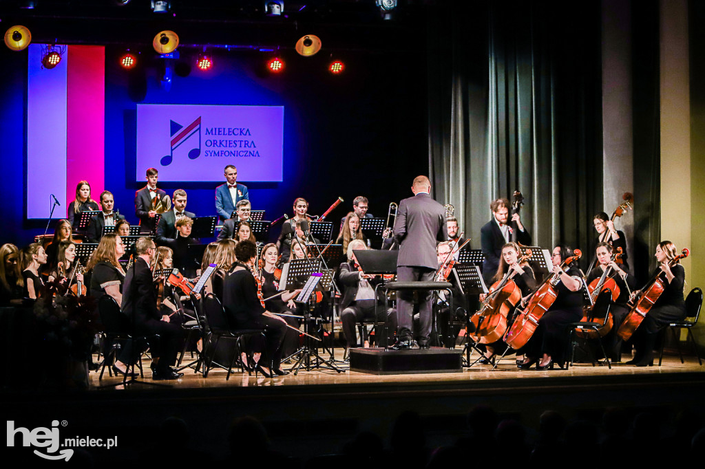 Niepodległościowy koncert Mieleckiej Orkiestry Symfonicznej