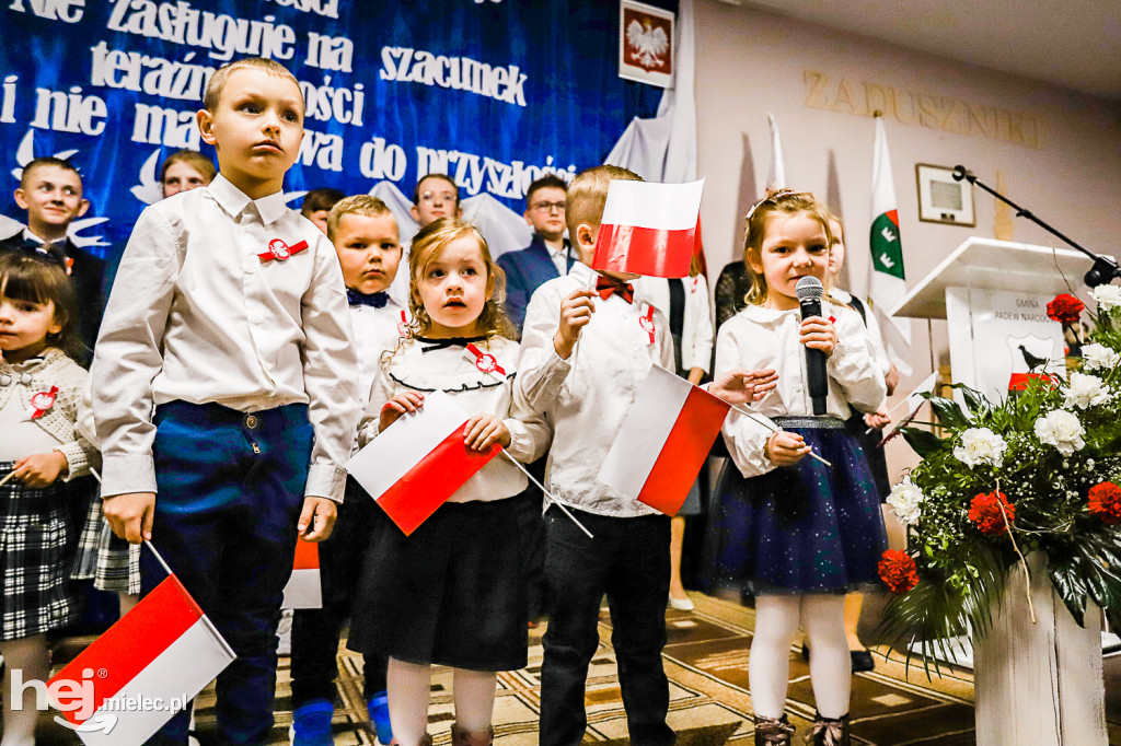 Świętowali niepodległość w miejscu urodzenia Łukasiewicza