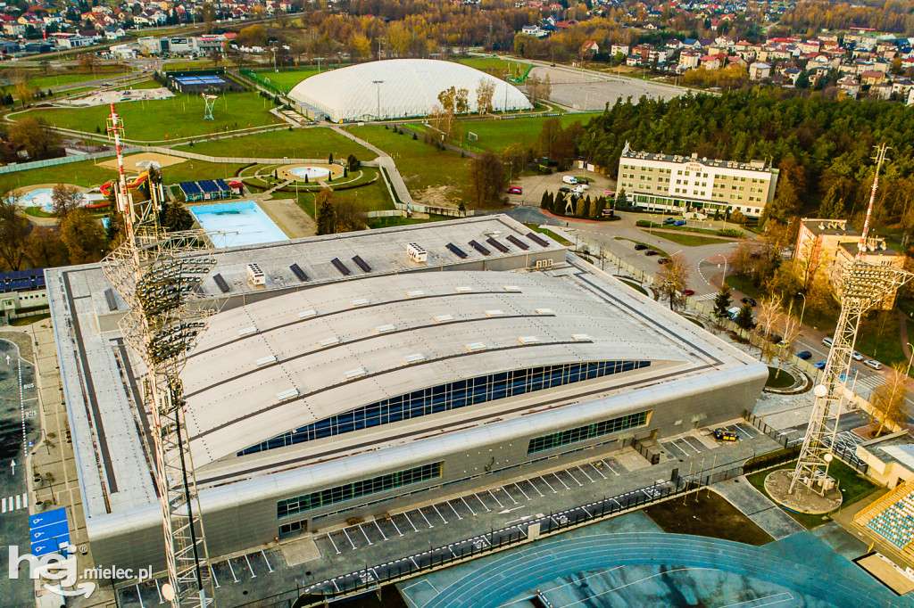 Nowa hala sportowa MOSiR Mielec - listopad 2022