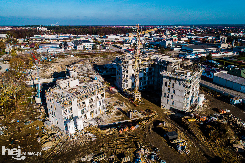 Stara Cegielnia: zobacz aktualne ZDJĘCIA ZDRONA z budowy apartamentów