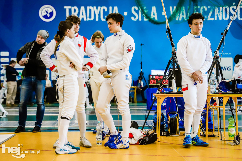 Mistrzostwa Polski Juniorów w Szpadzie Mielec 2023 - 1. dzień