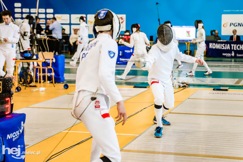 Mistrzostwa Polski Juniorów w Szpadzie Mielec 2023 - 1. dzień