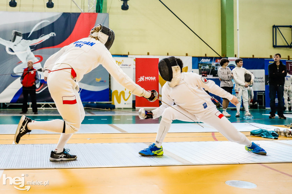Mistrzostwa Polski Juniorów w Szpadzie Mielec 2023 - 1. dzień