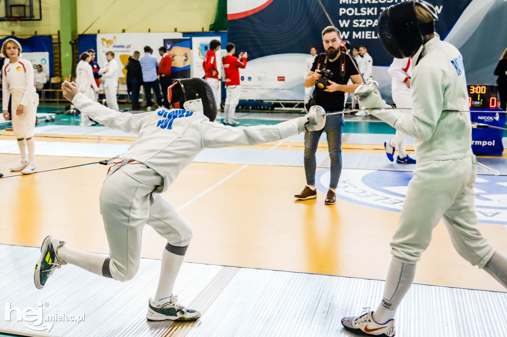 Mistrzostwa Polski Juniorów w Szpadzie Mielec 2023 - 1. dzień