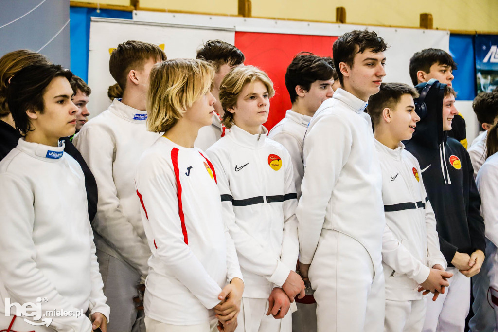 Mistrzostwa Polski Juniorów w Szpadzie Mielec 2023 - 1. dzień