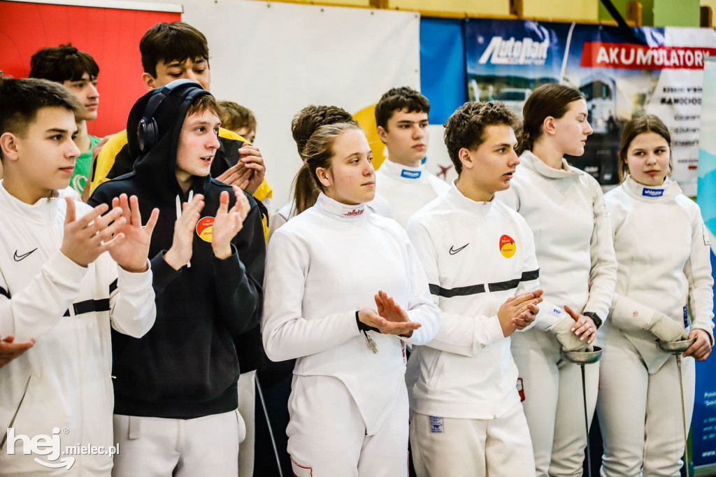 Mistrzostwa Polski Juniorów w Szpadzie Mielec 2023 - 1. dzień