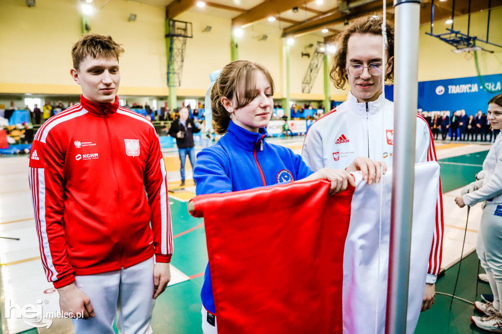 Mistrzostwa Polski Juniorów w Szpadzie Mielec 2023 - 1. dzień