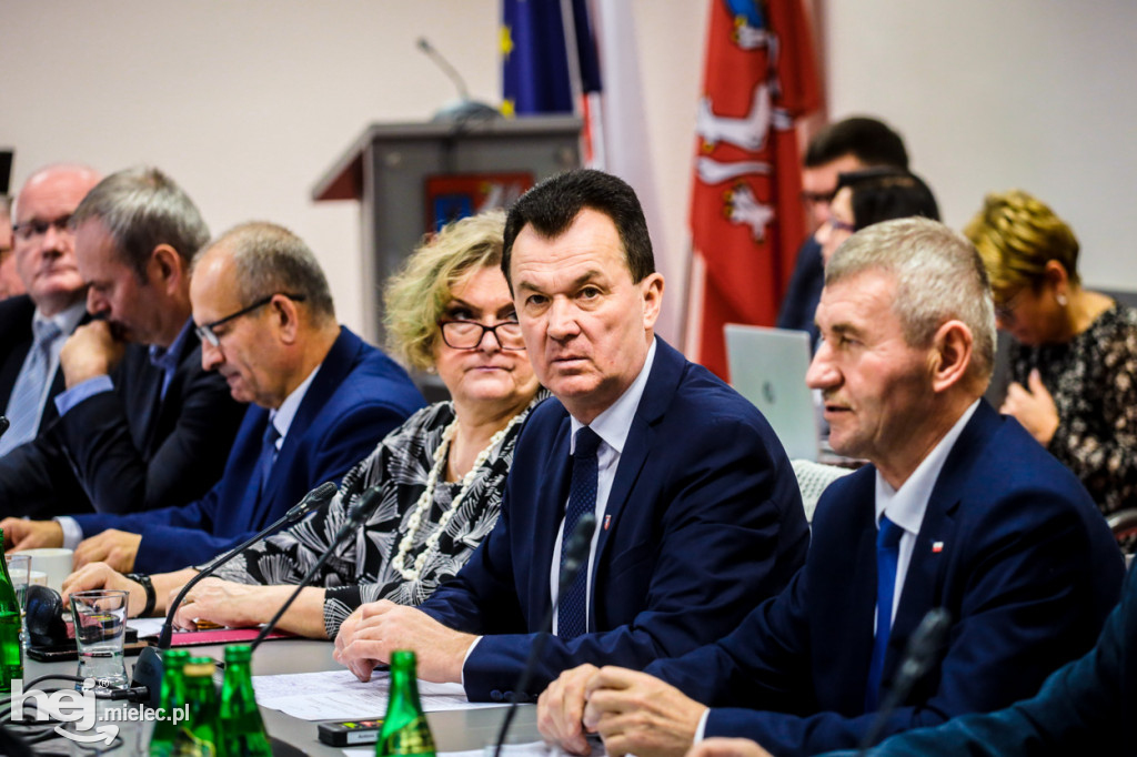 Sesja Rady Powiatu Mieleckiego - 30 stycznia 2023