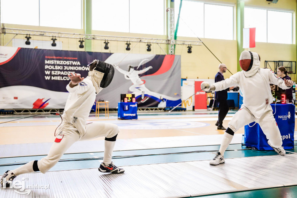 Mistrzostwa Polski Juniorów w Szpadzie Mielec 2023 - 2. dzień