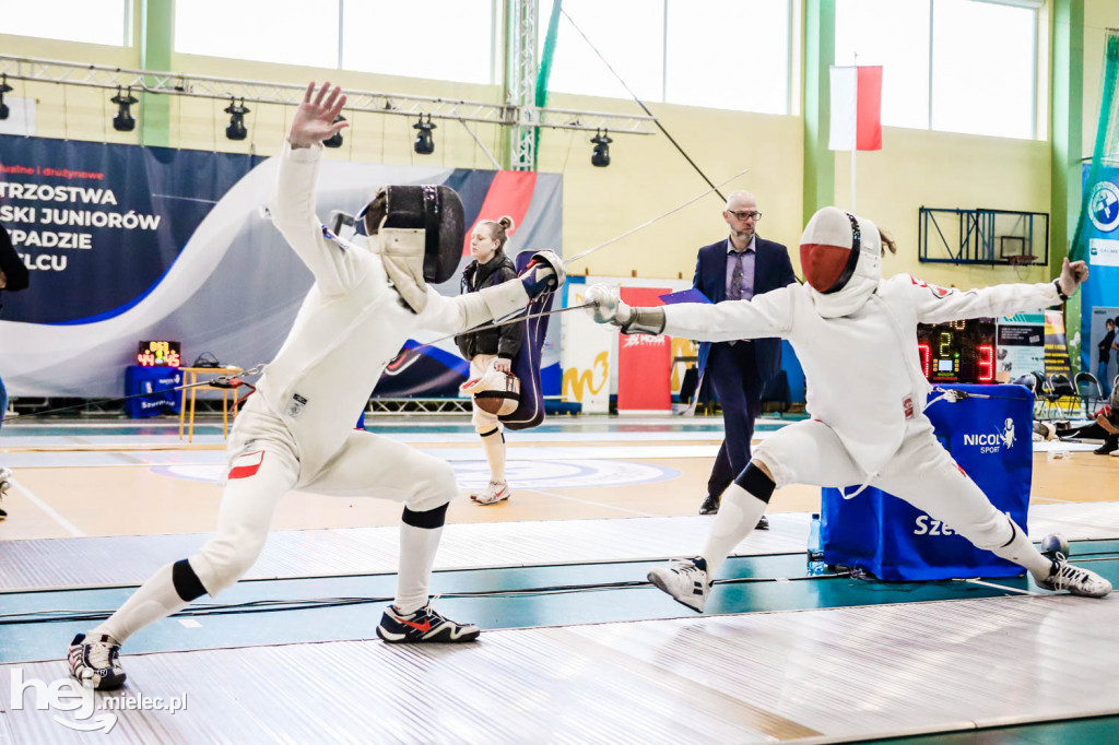 Mistrzostwa Polski Juniorów w Szpadzie Mielec 2023 - 2. dzień