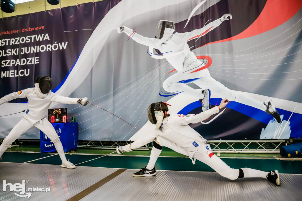Mistrzostwa Polski Juniorów w Szpadzie Mielec 2023 - 2. dzień