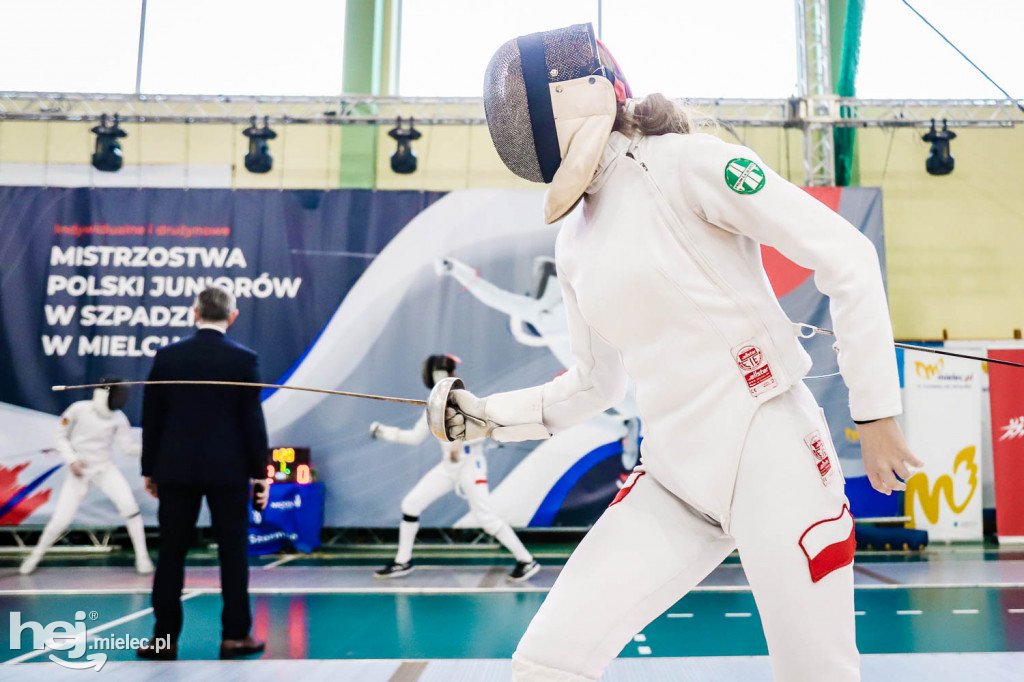 Mistrzostwa Polski Juniorów w Szpadzie Mielec 2023 - 2. dzień