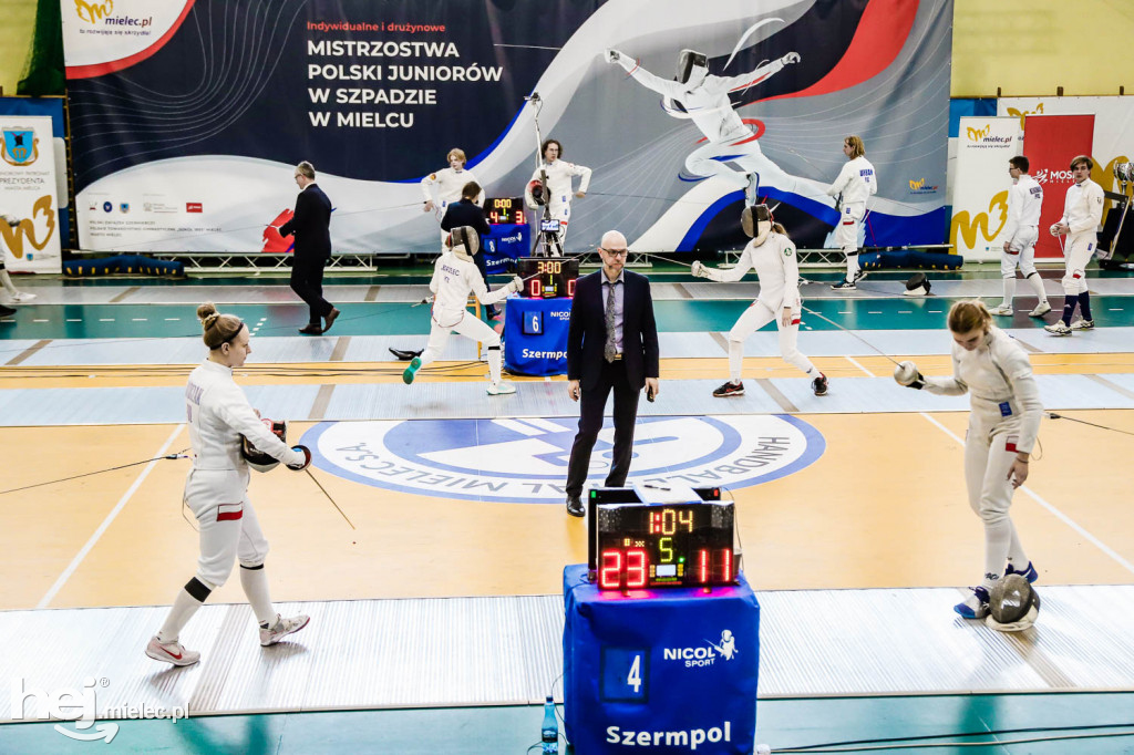Mistrzostwa Polski Juniorów w Szpadzie Mielec 2023 - 2. dzień