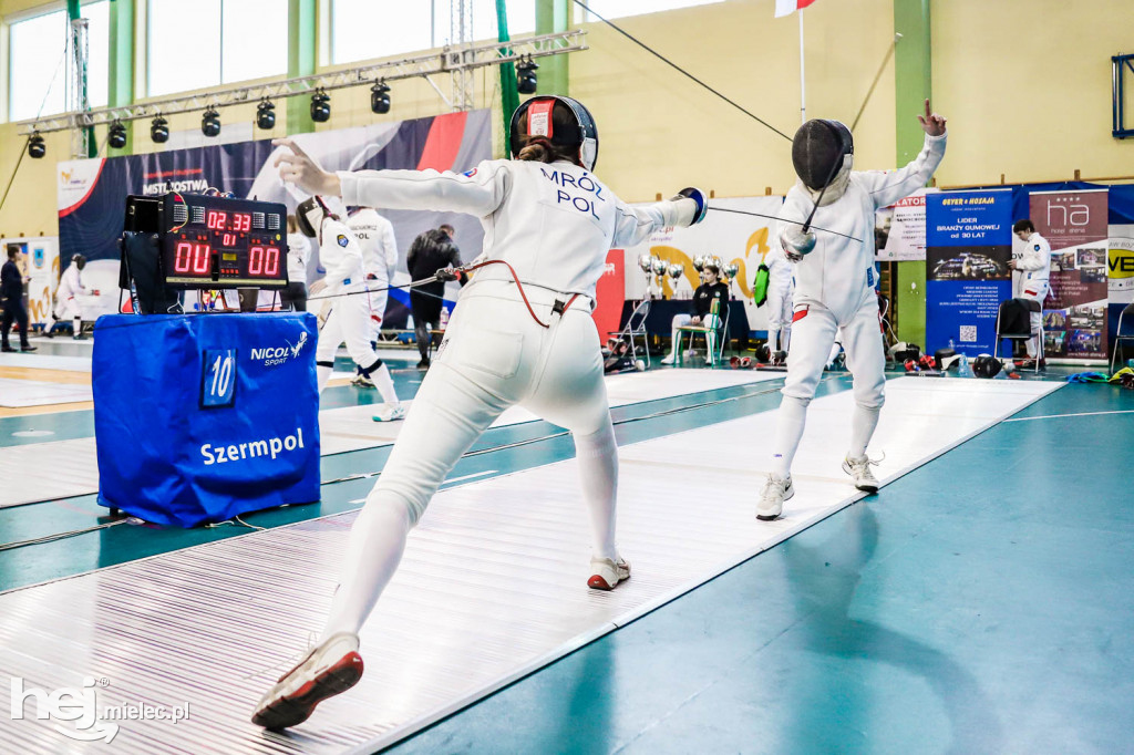 Mistrzostwa Polski Juniorów w Szpadzie Mielec 2023 - 2. dzień