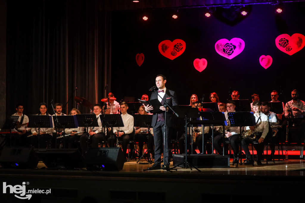 Koncert Walentynkowy Mieleckiej Orkiestry Dętej