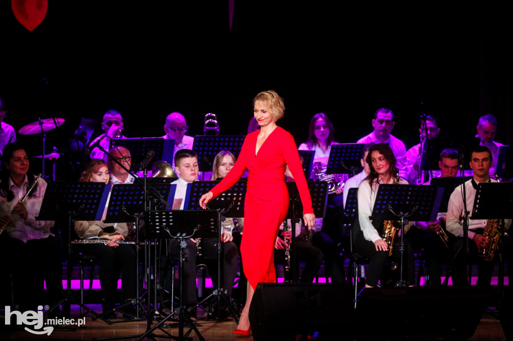 Koncert Walentynkowy Mieleckiej Orkiestry Dętej