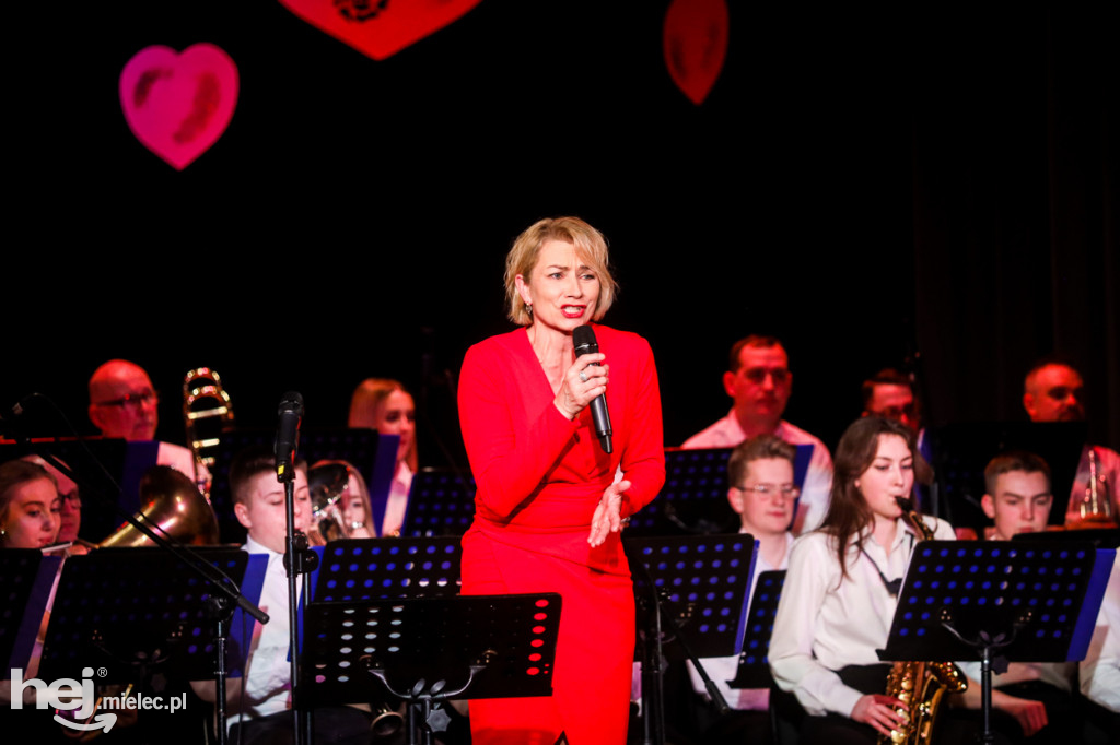 Koncert Walentynkowy Mieleckiej Orkiestry Dętej