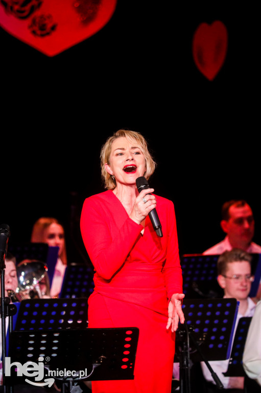 Koncert Walentynkowy Mieleckiej Orkiestry Dętej