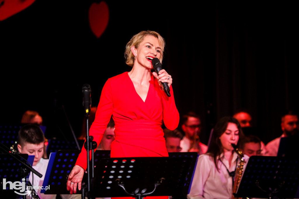 Koncert Walentynkowy Mieleckiej Orkiestry Dętej