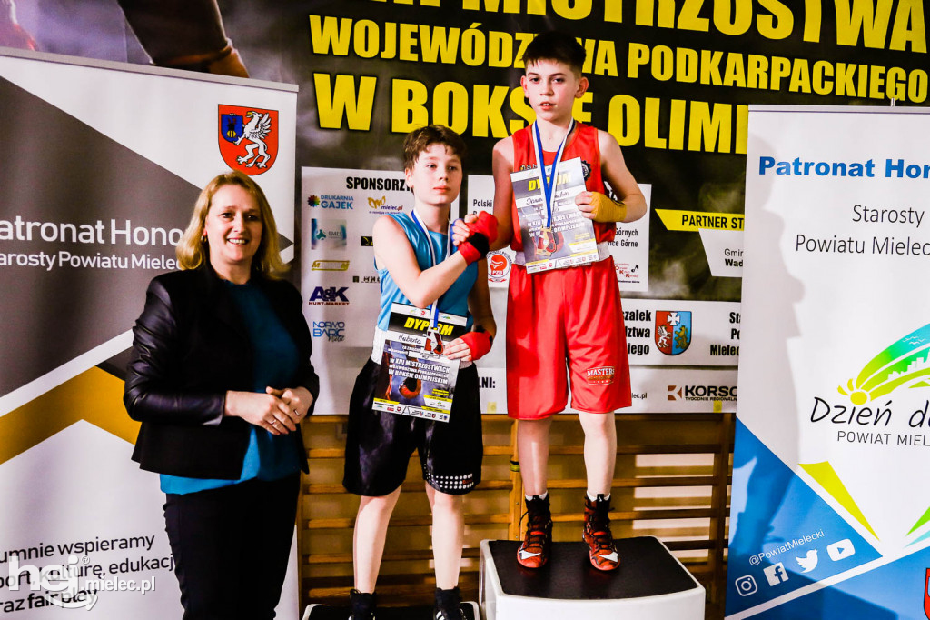 Mistrzostw Podkarpacia w Boksie Olimpijskim - gala finałowa