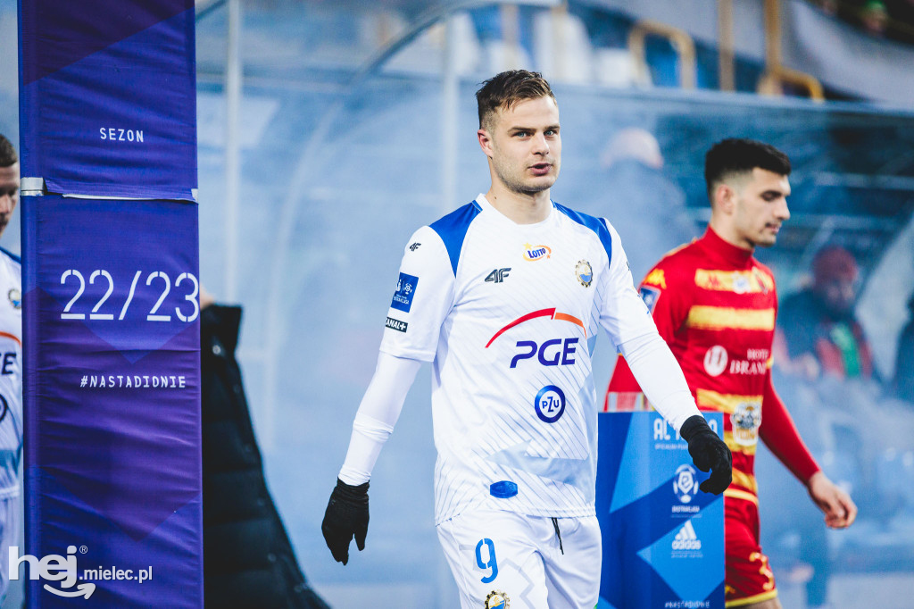PGE FKS Stal Mielec - Jagiellonia Białystok [Z BOISKA]