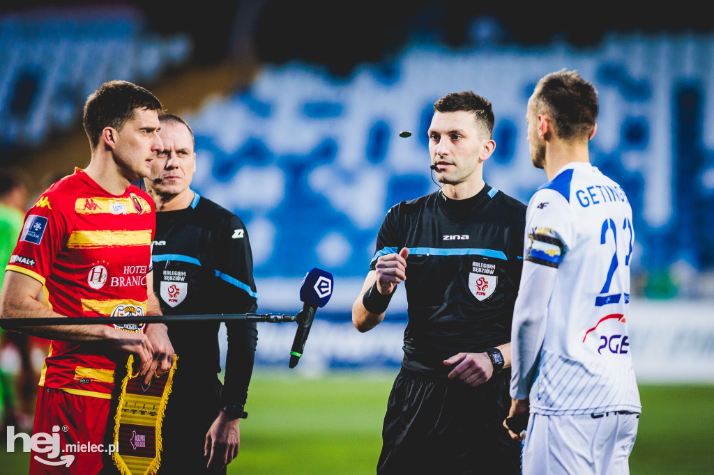 PGE FKS Stal Mielec - Jagiellonia Białystok [Z BOISKA]