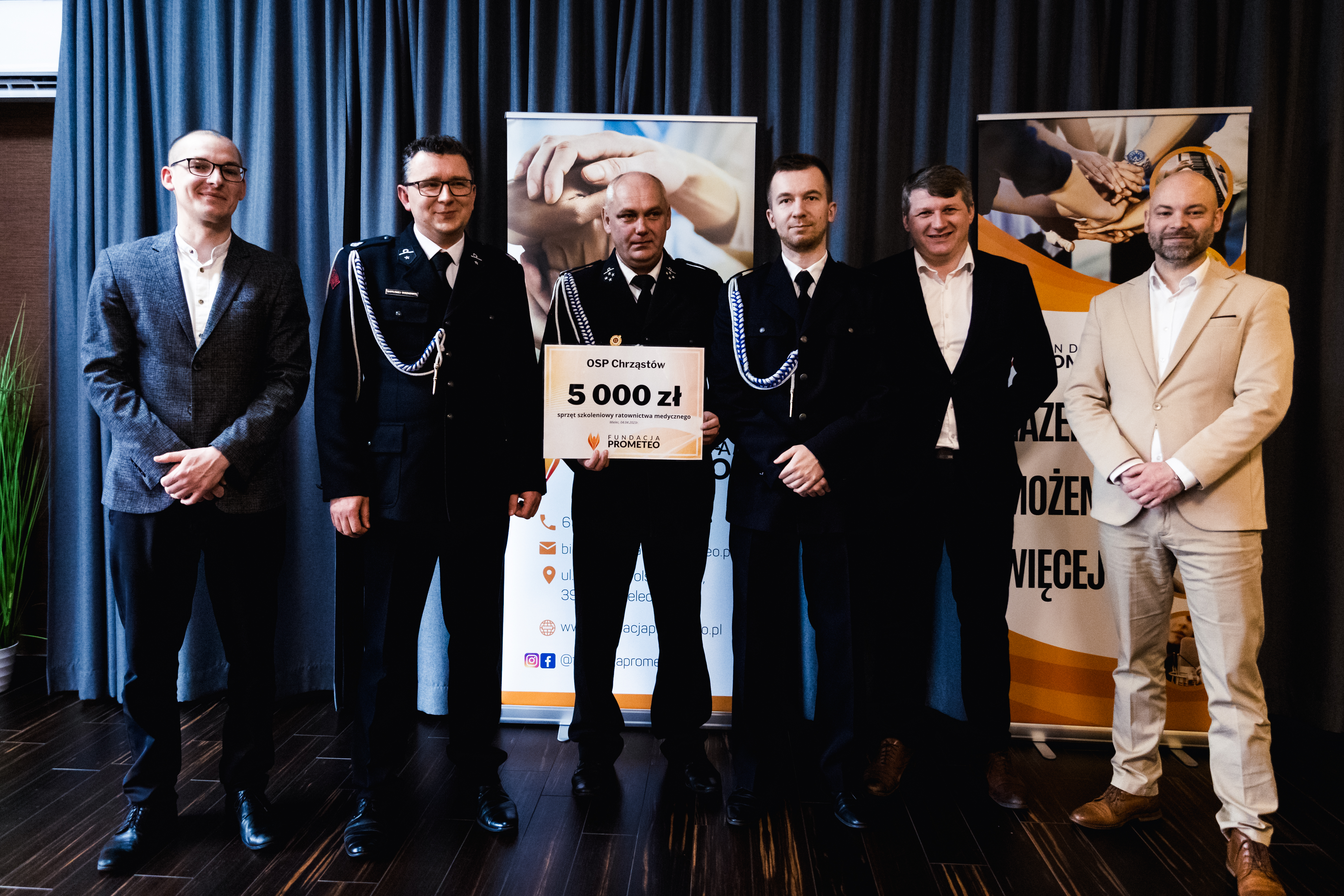 Nowa mielecka Fundacja Prometeo przekazała premierowe dotacje