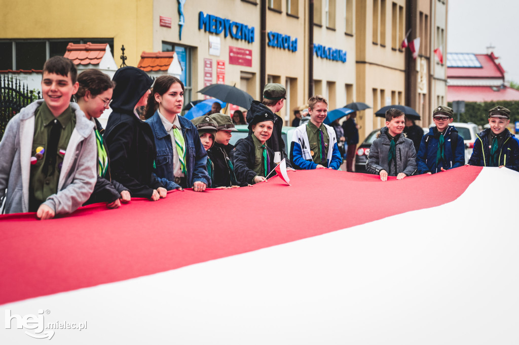 Święto Konstytucji 3 Maja w Mielcu