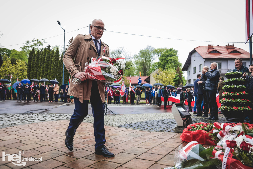 Święto Konstytucji 3 Maja w Mielcu