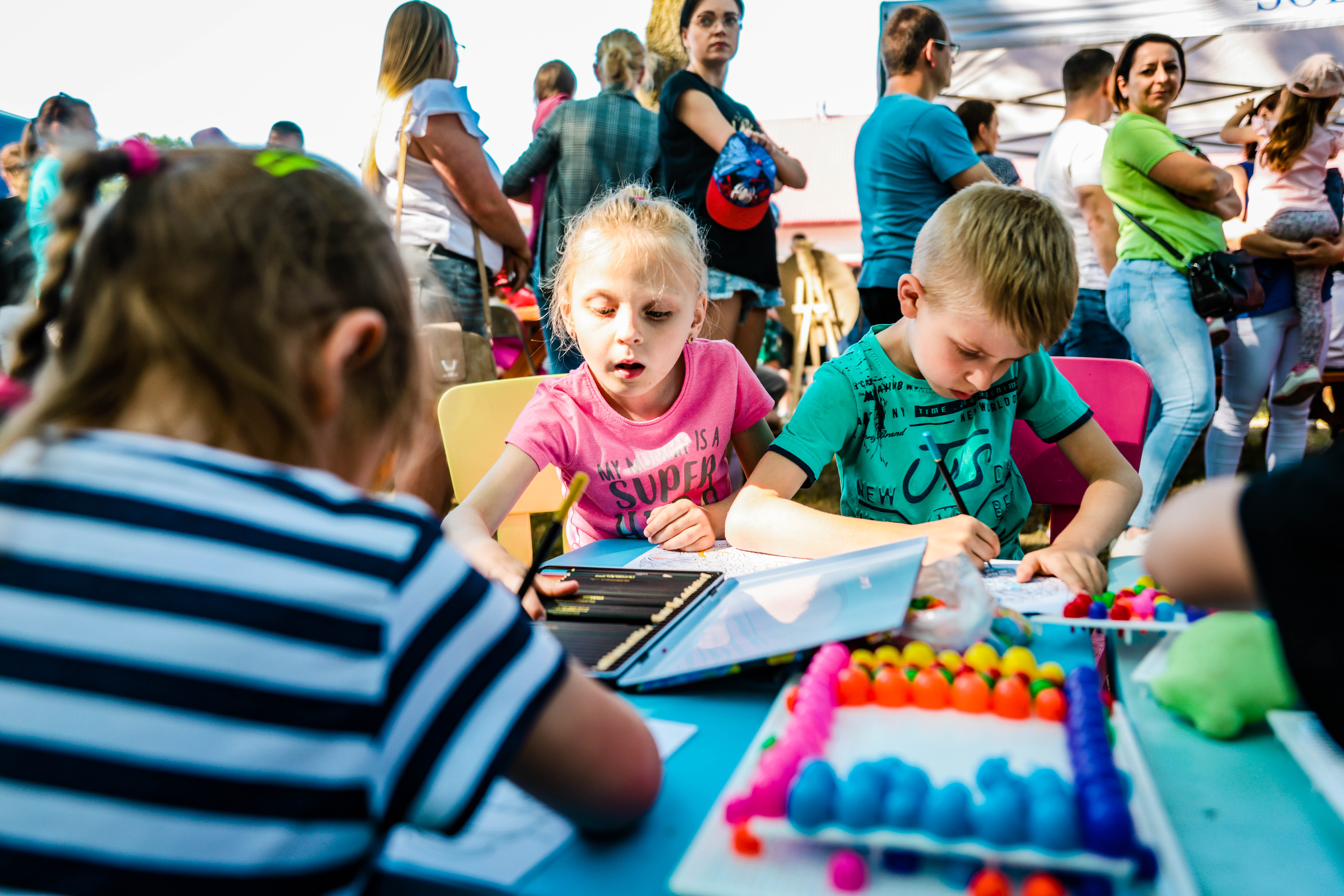 Tłumy na Dniu Dziecka w gminie Wadowice Górne