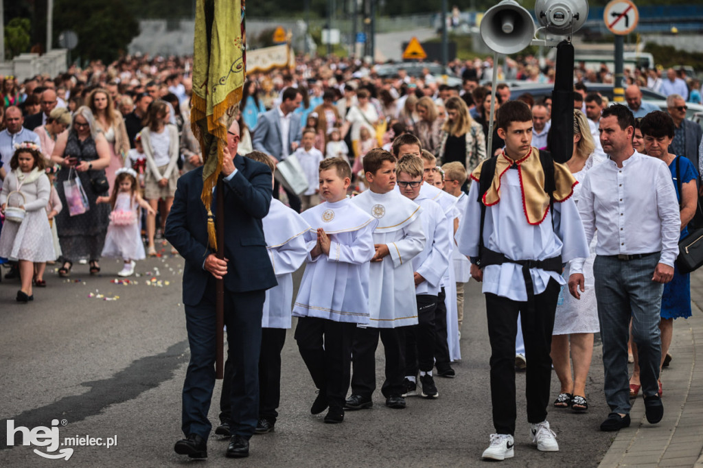 Procesja Bożego Ciała - parafia pw. Św. Mateusza