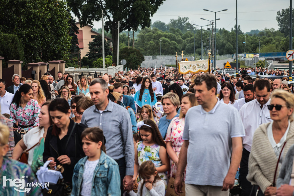 Procesja Bożego Ciała - parafia pw. Św. Mateusza