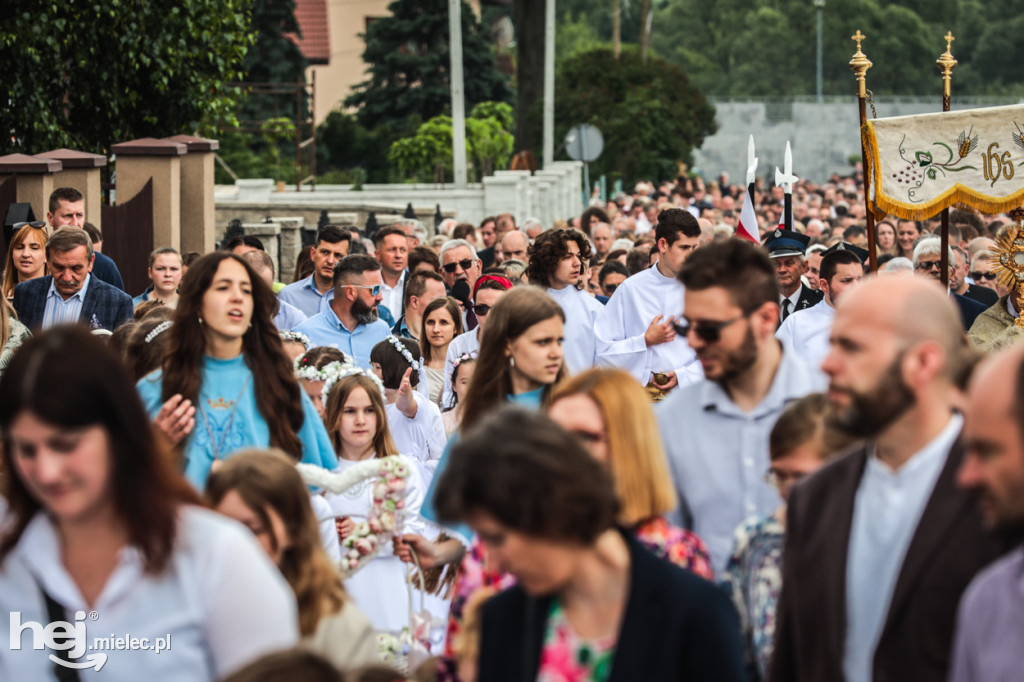 Procesja Bożego Ciała - parafia pw. Św. Mateusza