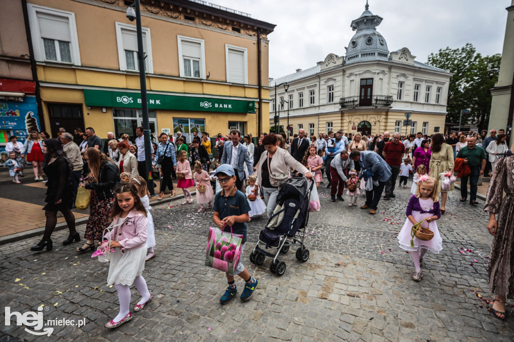 Procesja Bożego Ciała - parafia pw. Św. Mateusza