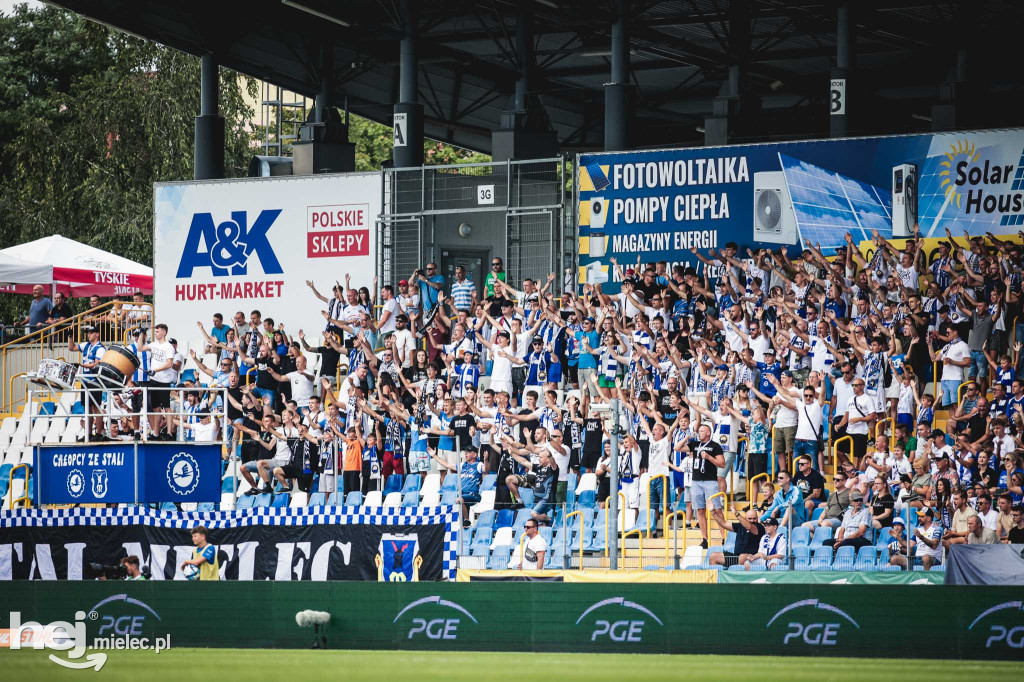 PGE FKS Stal Mielec - Piast Gliwice [KIBICE]